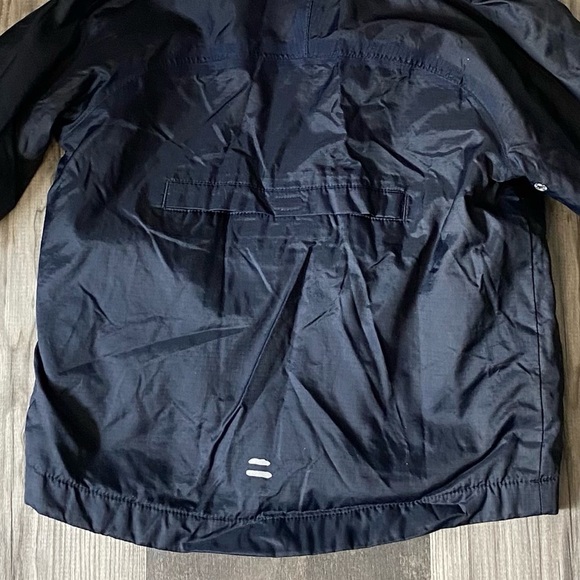 Lands End Navy Blue Hooded Jacket 2T - Picture 4 of 5